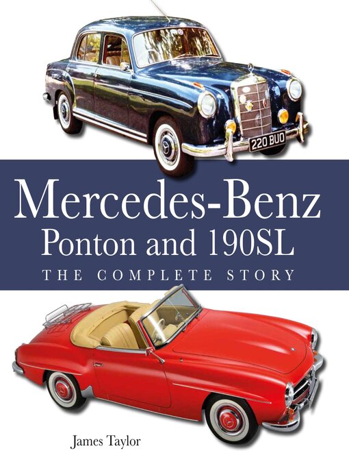 Title details for The Mercedes-Benz Ponton and 190SL by James Taylor - Wait list